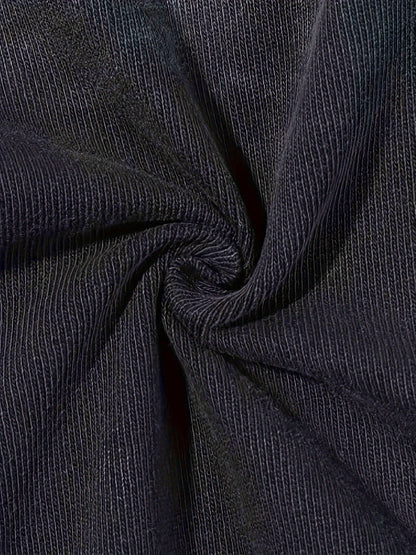 Men's Oversized Hoodie - Black & Gray