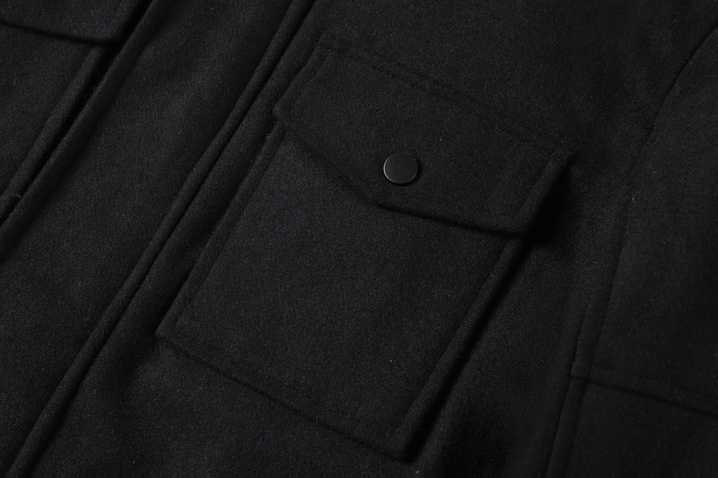 Men's Autumn/Winter Tweed Coat - Business Double-Breasted Wool