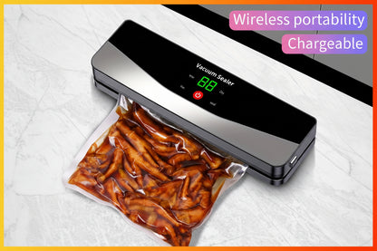ELFO LARANJA USB Rechargeable Food Vacuum Sealer - 2000mAh Portable