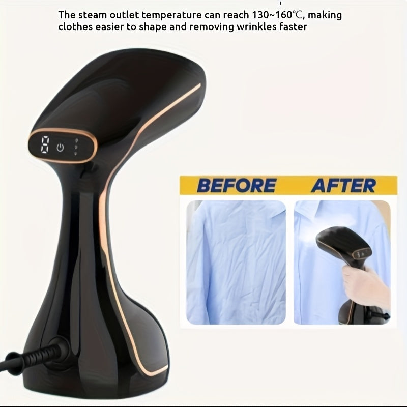 2025 Handheld Garment Steamer - LED Display 9-Second Heating