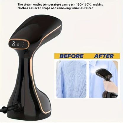 2025 Handheld Garment Steamer - LED Display 9-Second Heating