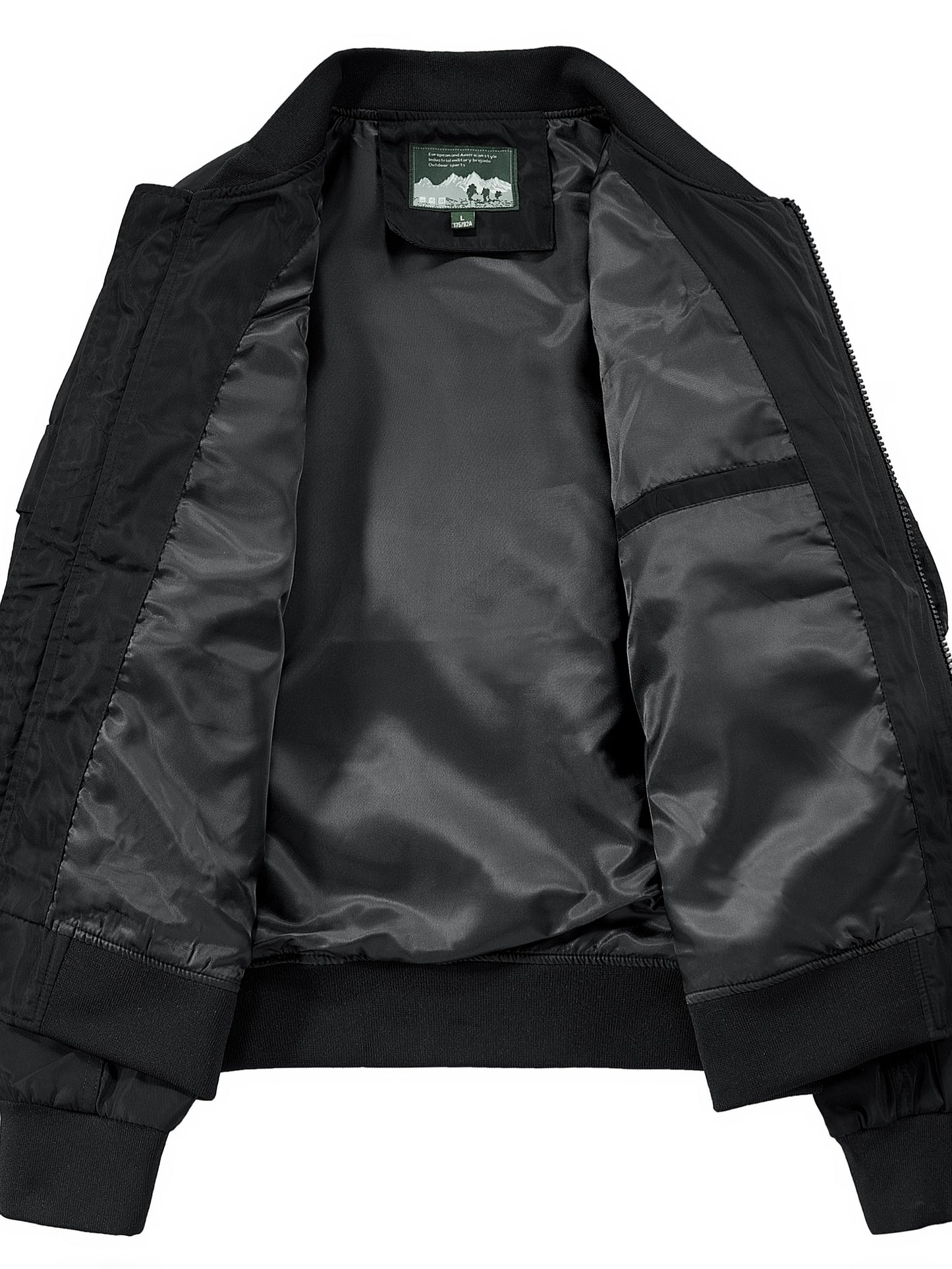 Men’s Premium Utility Bomber Jacket with Multi-Pocket