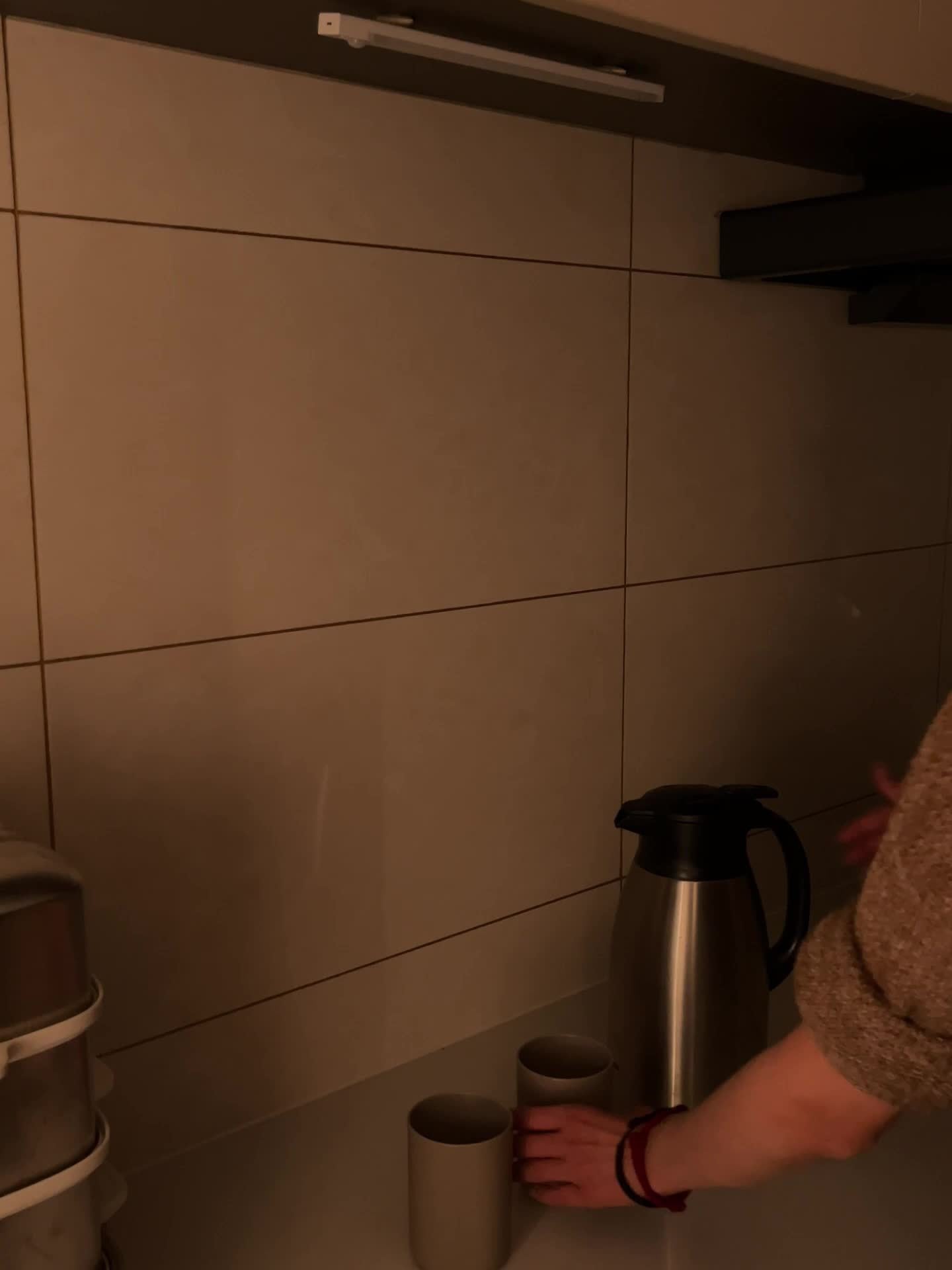 NBBUFF Motion Sensor LED Light - 3 Temps Infinite Dimming USB