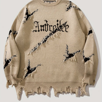 Men's Oversized Knit Sweater