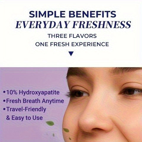 Oral Spray 3pcs 20ML - Breath Freshener Peach Mint Grape