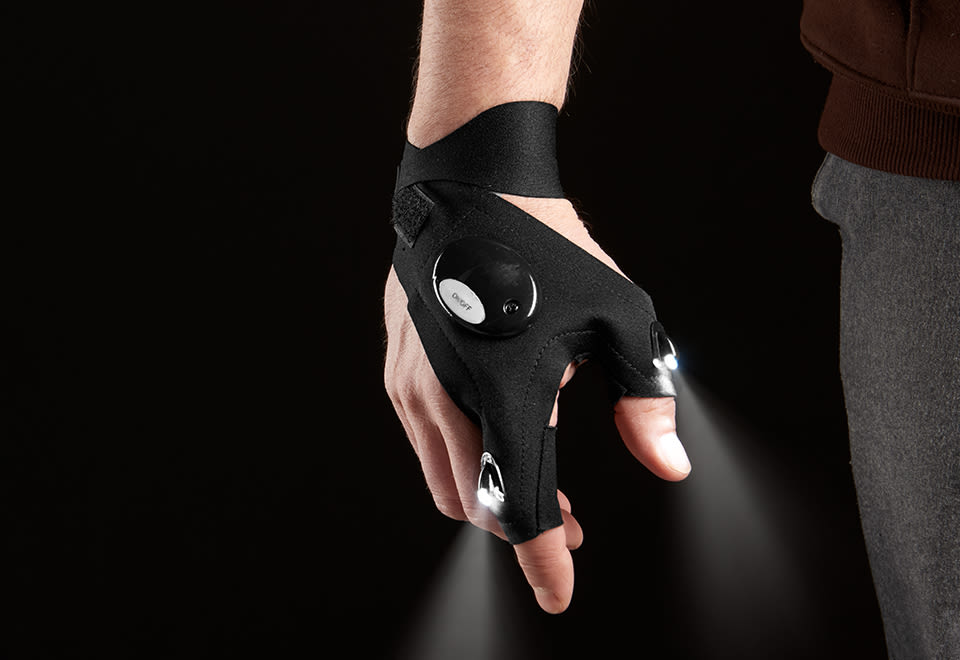 Light-Up Gloves - Breathable Adjustable