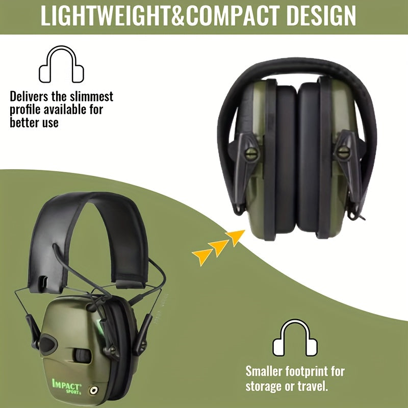 Battery-Powered Noise-Canceling Headphones - Over-Ear Active ANC