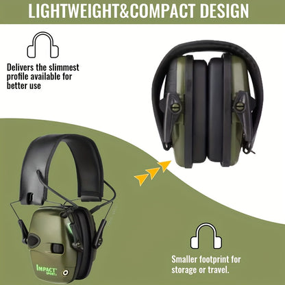 Battery-Powered Noise-Canceling Headphones - Over-Ear Active ANC