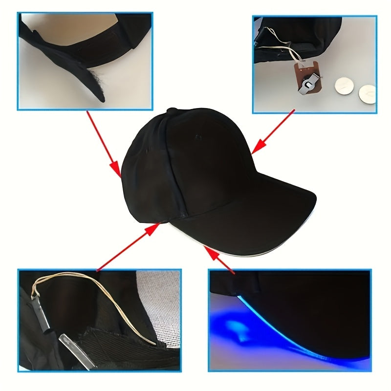 LED Illuminated Duckbill Hat - Creative Party & Holiday Decoration
