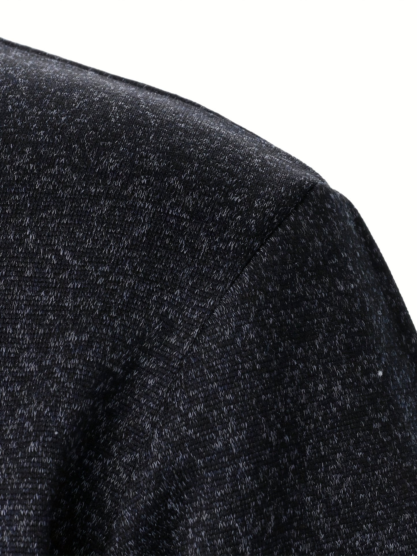 Men's Stand-Collar Casual Sweatshirt - Autumn Winter Long Sleeve