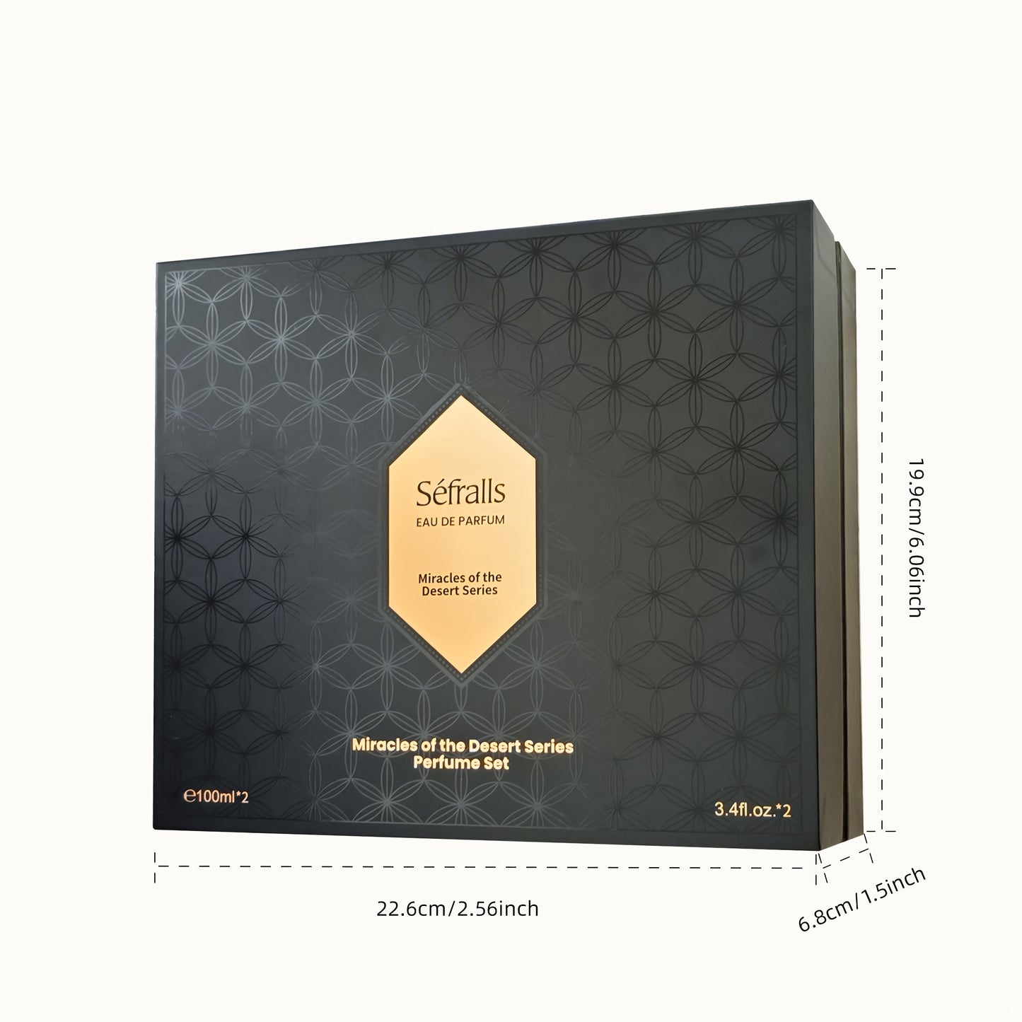 Sefralls Miracles Desert Series Perfume Set 100ml*2pcs - Gift Box