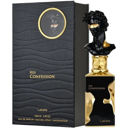 Lattafa His Confession 100ml - EDP Arabic Perfume for Men
