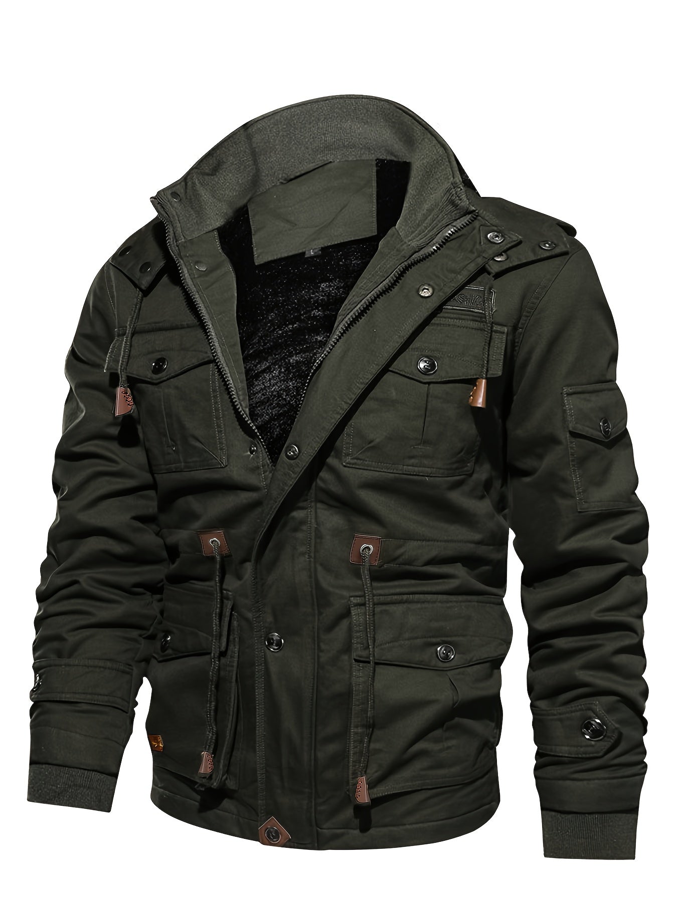 Men's Heavyweight Winter Jacket - Thermal Insulated