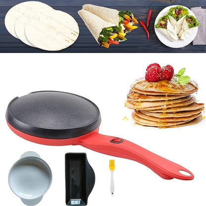 Pancake Maker 600W - Non-Stick Electric Baking Tray