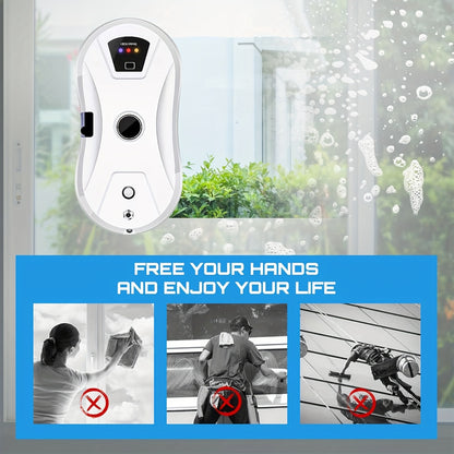 Intelligent Automatic Window Cleaner - Remote Controlled
