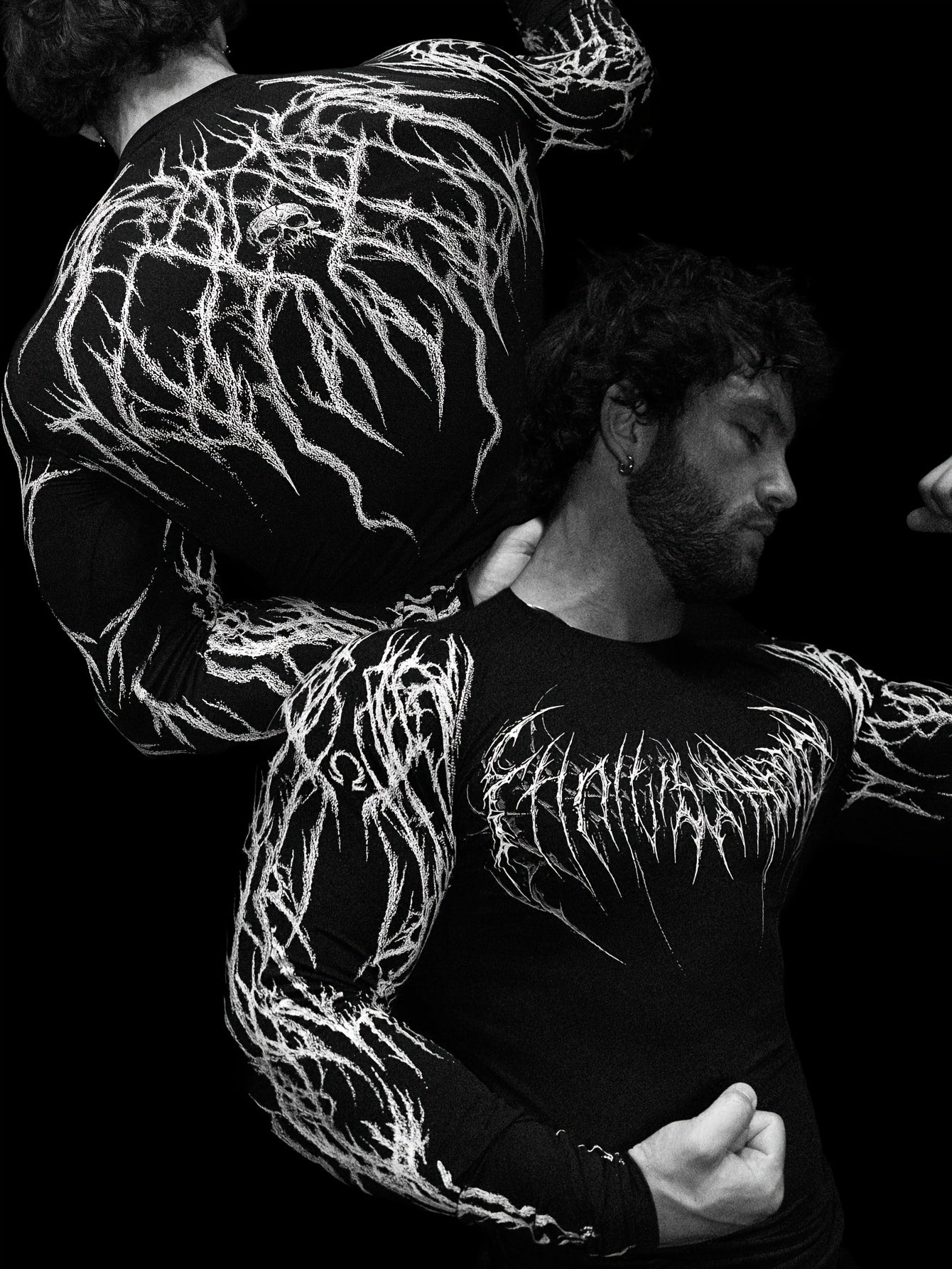 Men's Compression Long Sleeve Fitness Shirt - Muscle Fit