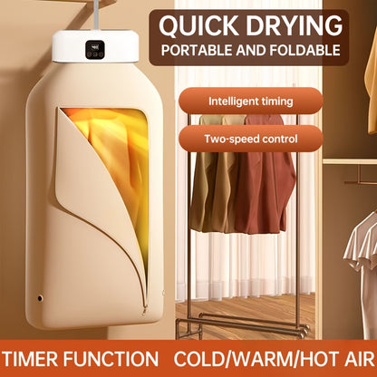 Upgraded Portable Plug-in Dryer - Timed Mini Compact with Bag