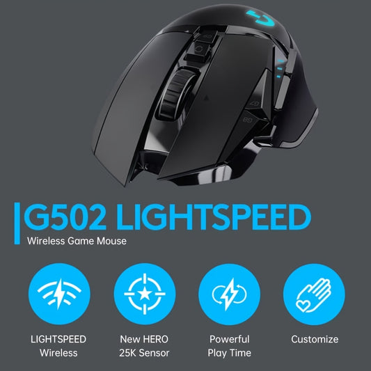 Logitech G502 HERO Wired Gaming Mouse - RGB with 11 Programmable Buttons
