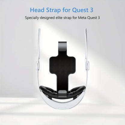 Meta Quest 3 Head Strap - Adjustable VR Accessory for Quest 3/3S