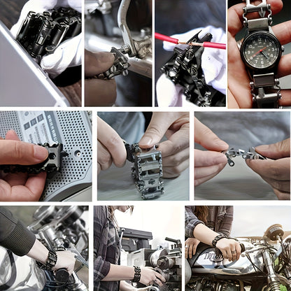 29-in-1 Multi-Tool Bracelet - Wearable