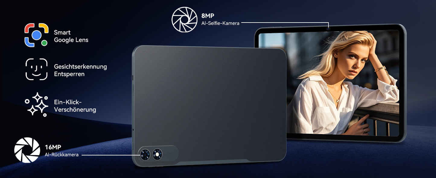 TABWEE T60 Pro Tablet 13.4" Android 15 - 24GB RAM 256GB Gaming