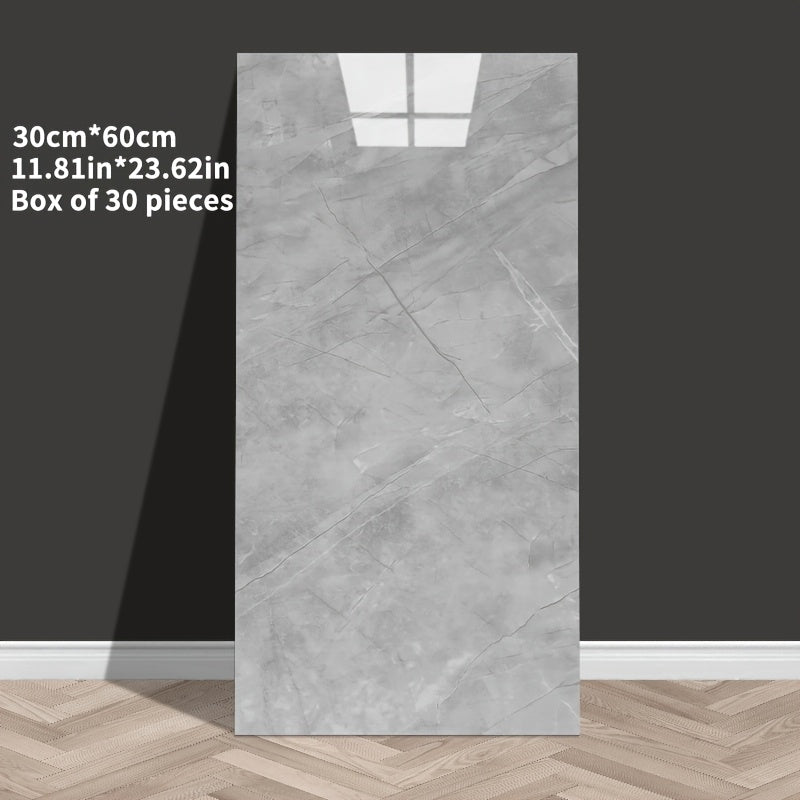 3D Marble Self-Adhesive Wall Tiles — 20/30/50 pcs