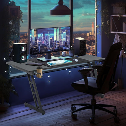 Ergonomic Height‑Adjustable Gaming Desk