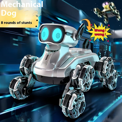 MechaPaw All-Terrain Robot Dog - 8-Wheel Remote Control Mechanical