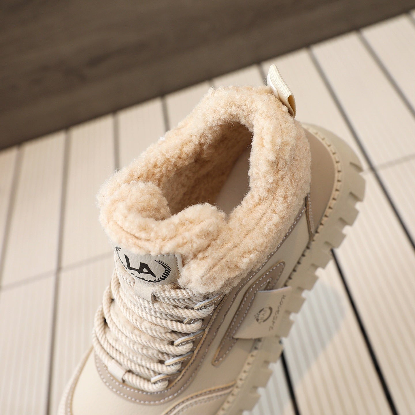 LYKU Women's Plush Lined Winter Sport Boots