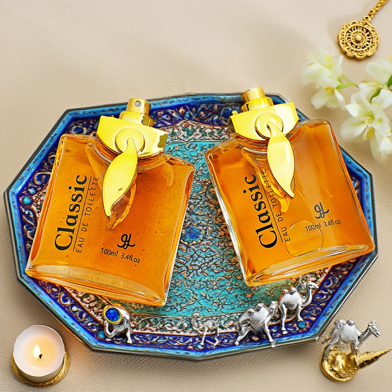 Arabian Series Unisex Perfume 2 Bottles - Floral Woody Vegan