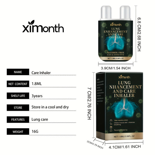 Car Nasal Inhaler - Herbal Extracts for Refreshment & Relaxation