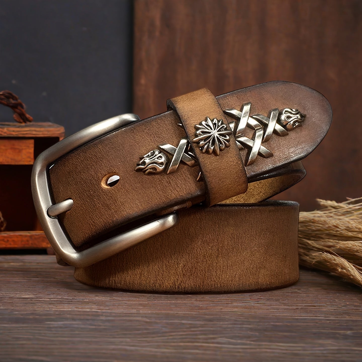 Handmade Top-Grain Leather Belt - Unisex