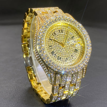 MISSFOX Rhinestone Quartz Watch - Sparkling Ice Watch