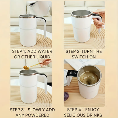 Electric Self-Stirring Coffee Mug