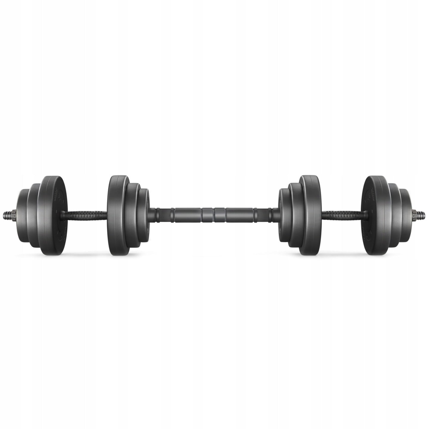 Adjustable Dumbbell Set with Barbell - 20kg/40kg