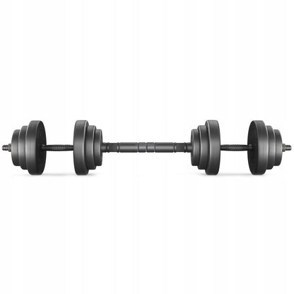 Adjustable Dumbbell Set with Barbell - 20kg/40kg