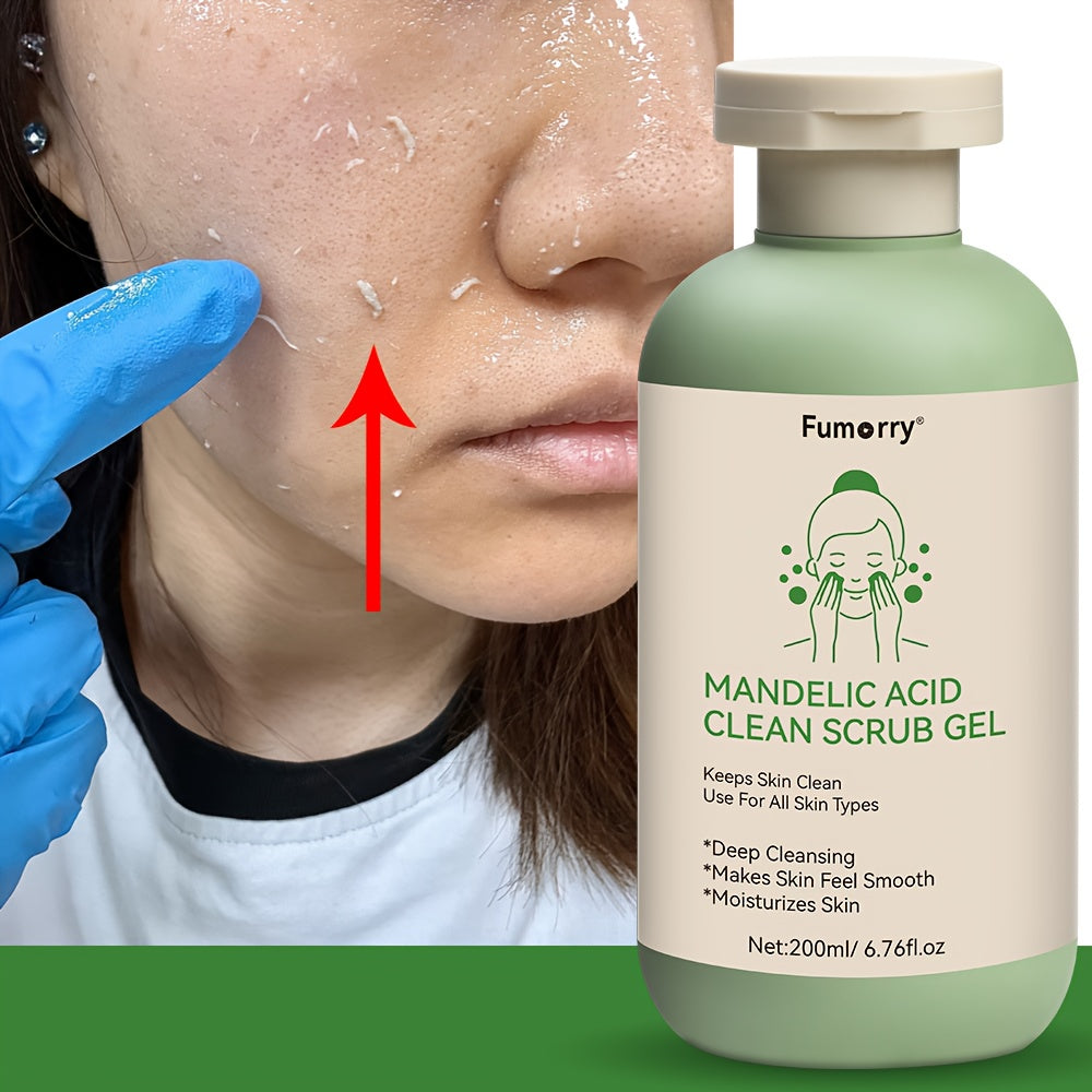 Fumorry 1-Pack AHA Exfoliating Gel - Aloe Rose Chamomile Unisex