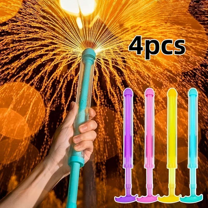 Fireworks Water Gun 4pcs - High-Pressure Water Jet Toy Set