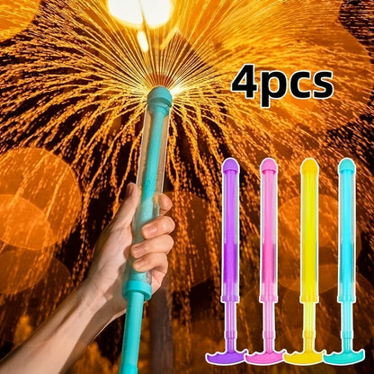 Fireworks Water Gun 4pcs - High-Pressure Water Jet Toy Set