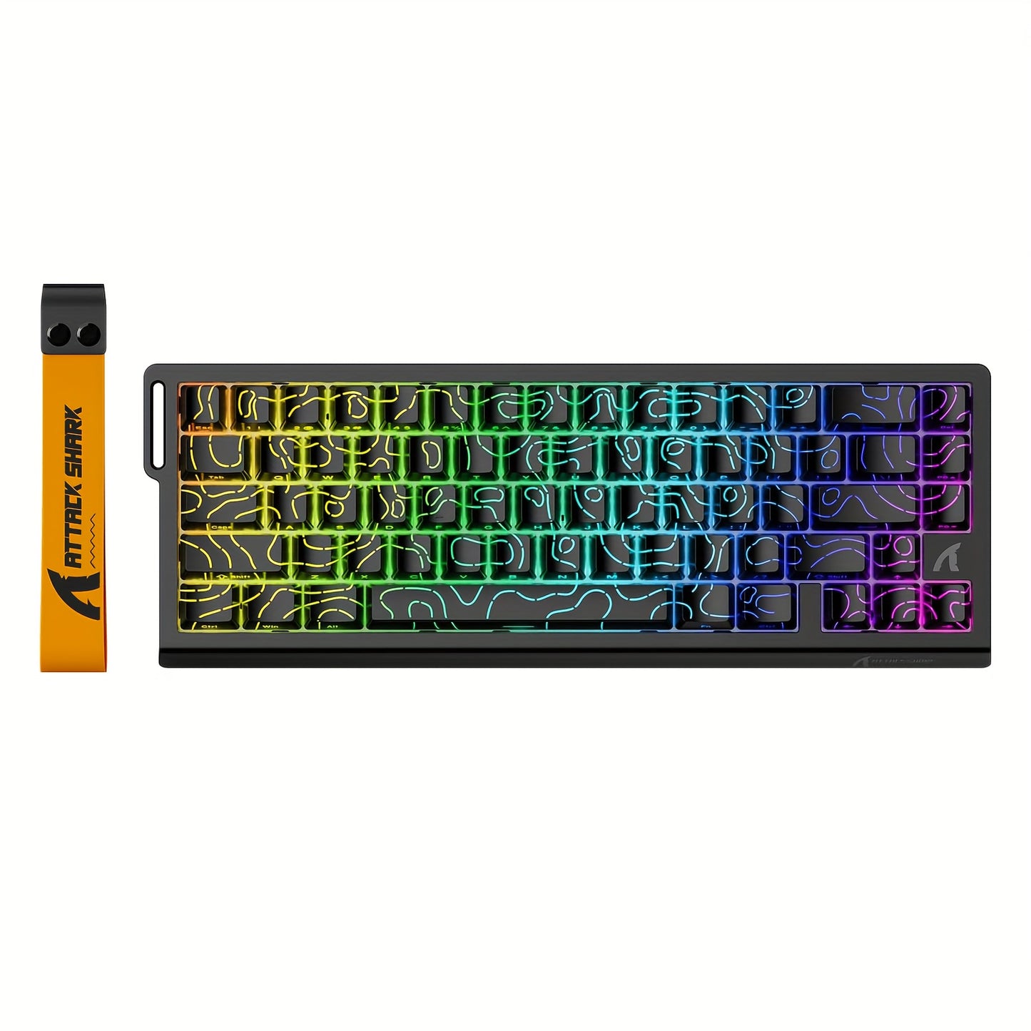 ATTACK SHARK X68 HE Mechanical Gaming Keyboard - 60% TKL Rapid Trigger