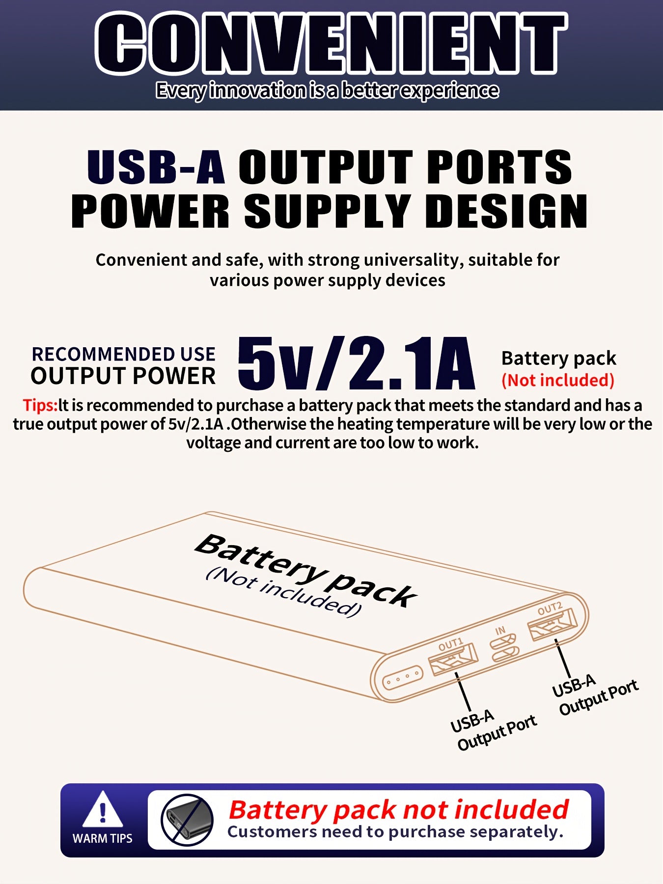 9-Zone Heated Vest - USB-Powered 3 Temperature Settings