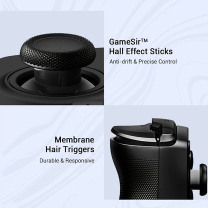 GameSir X5 Lite Mobile Gamepad - Hall Effect Sticks for iOS/Android