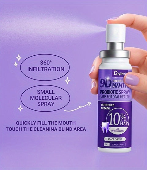 Oral Spray 3pcs 20ML - Breath Freshener Peach Mint Grape