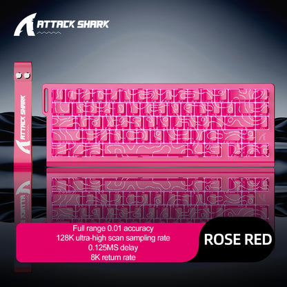 ATTACK SHARK X68 HE Mechanical Gaming Keyboard - 60% TKL Rapid Trigger