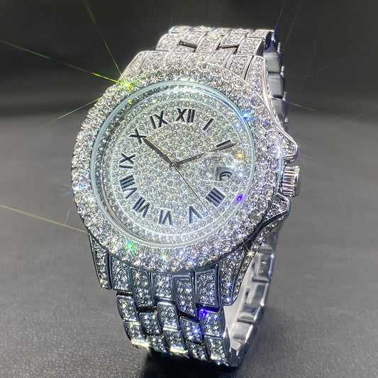 MISSFOX Rhinestone Quartz Watch - Sparkling Ice Watch