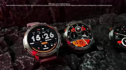 TKTKYY Smart Men's Watch AK87 - 4.32cm Touch 1000mAh IPX8