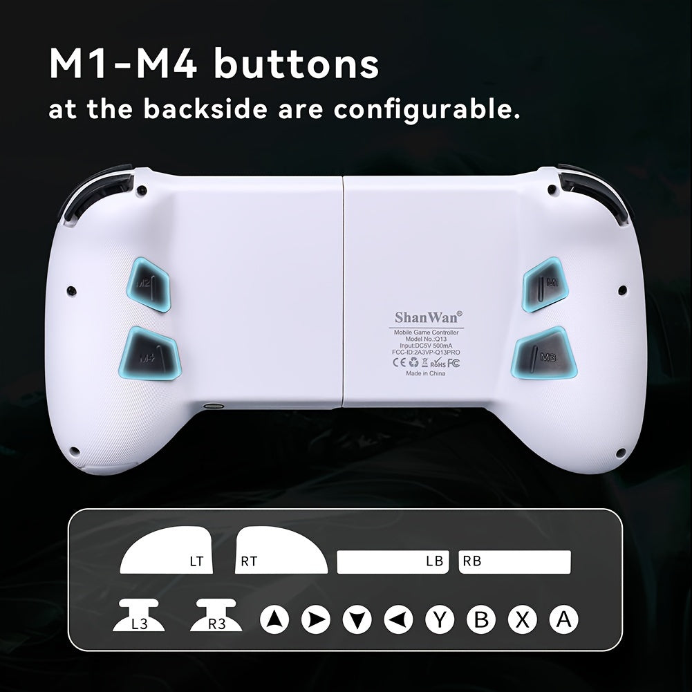 Wireless Gamepad Controller - iPhone/Android/Steam/PC