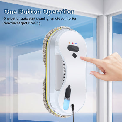 Intelligent Automatic Window Cleaner - Remote Controlled