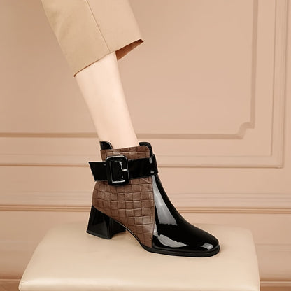 Women's Chunky Heel Ankle Boots