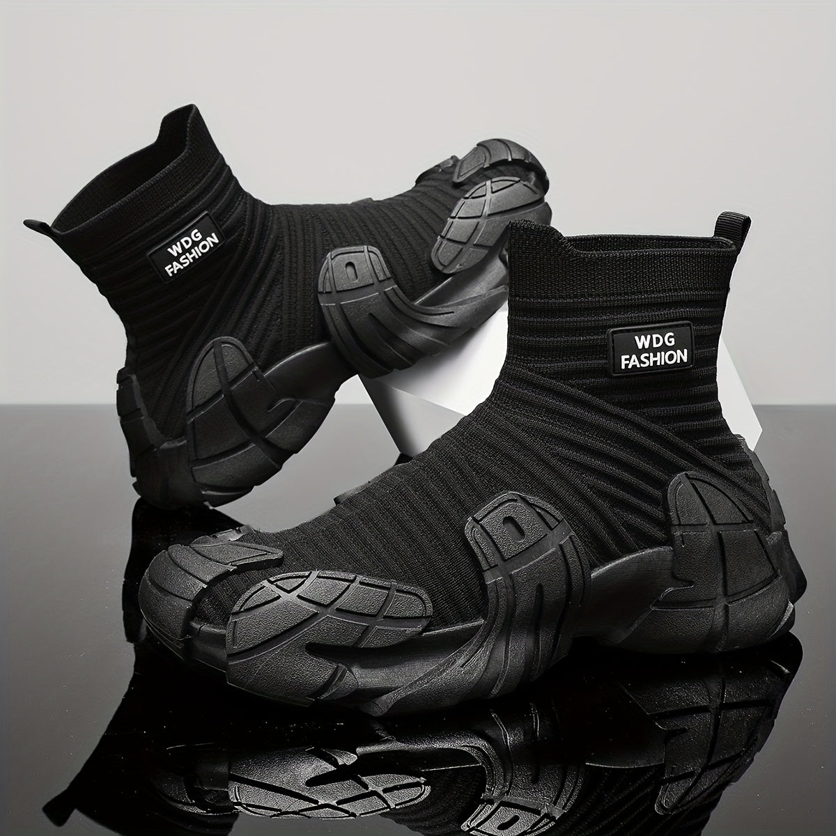 Men's Slip-On Sock Sneakers - Breathable Casual Hiking Shoes